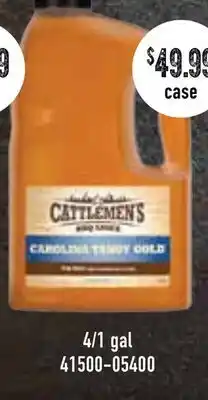 Restaurant Depot CATTLEMEN'S CAROLINA TANOT GOLD offer