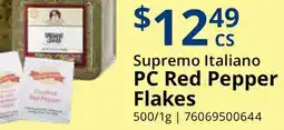 Restaurant Depot Supremo Italiano PC Red Pepper Flakes offer