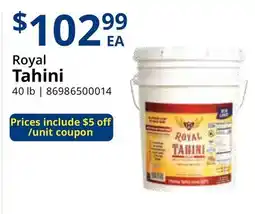 Restaurant Depot Royal Tahini offer