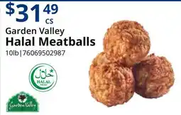 Restaurant Depot Garden Valley Halal Meatballs offer