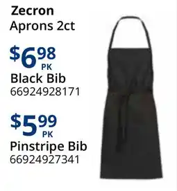 Restaurant Depot Zecron Aprons 2ct offer