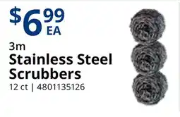 Restaurant Depot 3m Stainless Steel Scrubbers offer