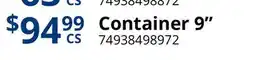 Restaurant Depot Container 9 offer