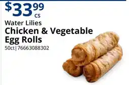 Restaurant Depot Water Lilies Chicken & Vegetable Egg Rolls offer