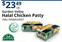 Restaurant Depot Garden Valley Halal Chicken Patty offer
