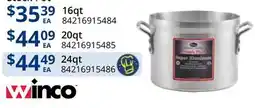 Restaurant Depot WINCO offer