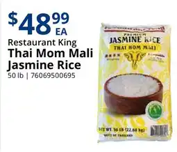 Restaurant Depot Restaurant King Thai Mom Mali Jasmine Rice offer