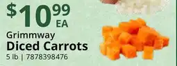 Restaurant Depot Grimmway Diced Carrots offer