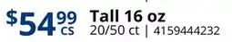 Restaurant Depot Tall 16 oz offer