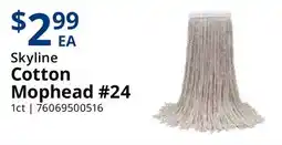Restaurant Depot Skyline Cotton Mophead #24 offer