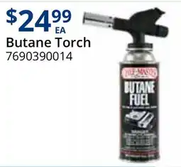Restaurant Depot Butane Torch offer