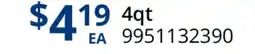 Restaurant Depot 4qt offer
