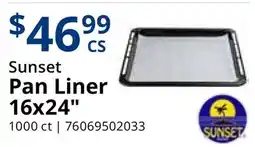 Restaurant Depot Sunset Pan Liner offer