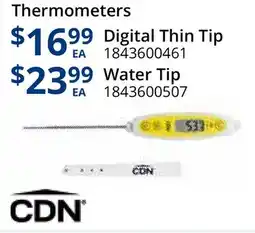 Restaurant Depot Thermometers offer