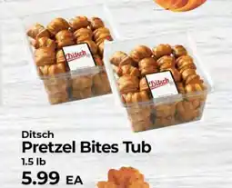 Sunset Foods Ditsch Pretzel Bites Tub offer