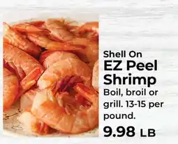 Sunset Foods Shell On EZ Peel Shrimp offer