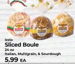 Sunset Foods Izzio Sliced Boule offer