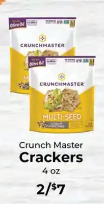 Sunset Foods Crunch Master Crackers offer