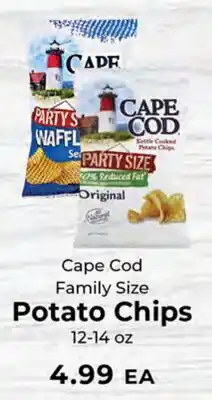 Sunset Foods Cape Cod Family Size Potato Chips offer