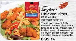 Sunset Foods Tyson Anytizer Chicken Bites offer