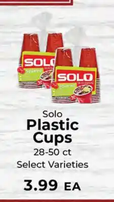 Sunset Foods Solo Plastic Cups offer