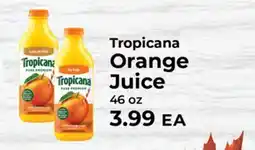 Sunset Foods Tropicana Orange Juice offer