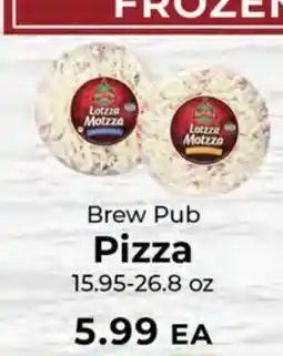 Sunset Foods Brew Pub Pizza offer