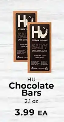 Sunset Foods HU Chocolate Bars offer