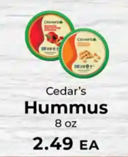 Sunset Foods Cedar's Hummus offer