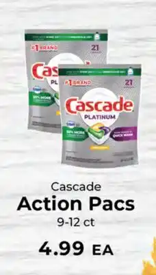 Sunset Foods Cascade Action Pacs offer