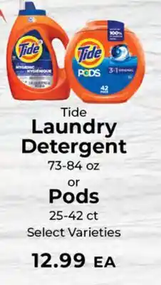 Sunset Foods Tide Laundry Detergent or Pods offer
