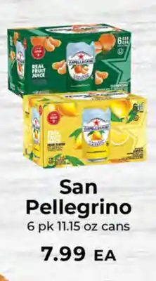 Sunset Foods San Pellegrino offer