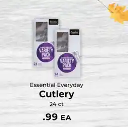 Sunset Foods Essential Everyday Cutlery offer