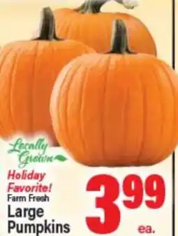 Angelo Caputo's Fresh Market Large Pumpkins offer