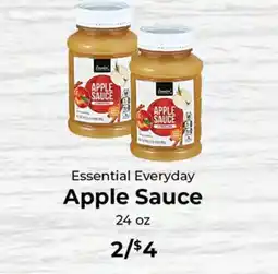 Sunset Foods Essential Everyday Apple Sauce offer