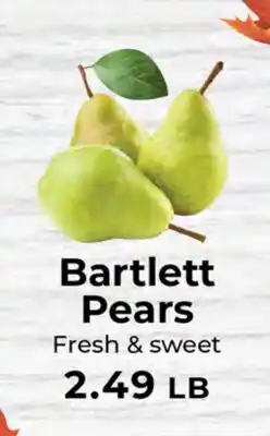 Sunset Foods Bartlett Pears offer