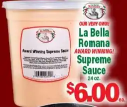 Angelo Caputo's Fresh Market La Bella Romana Supreme Sauce offer