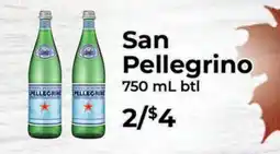 Sunset Foods San Pellegrino offer