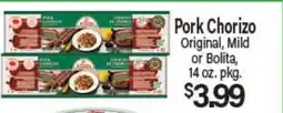 Angelo Caputo's Fresh Market Pork Chorizo offer