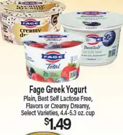Angelo Caputo's Fresh Market Fage Greek Yogurt offer