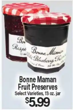 Angelo Caputo's Fresh Market Bonne Maman Fruit Preserves offer