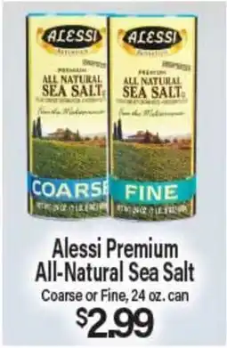 Angelo Caputo's Fresh Market Alessi Premium All-Natural Sea Salt offer