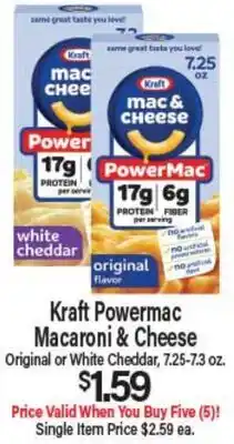 Angelo Caputo's Fresh Market Kraft Powermac Macaroni & Cheese offer