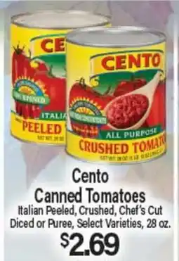 Angelo Caputo's Fresh Market Cento Canned Tomatoes offer