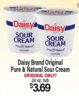Angelo Caputo's Fresh Market Daisy Brand Original Pure & Natural Sour Cream offer