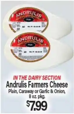 Angelo Caputo's Fresh Market Andrulis Farmers Cheese offer