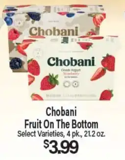 Angelo Caputo's Fresh Market Chobani Fruit On The Bottom offer