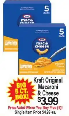 Angelo Caputo's Fresh Market Kraft Original Macaroni & Cheese offer