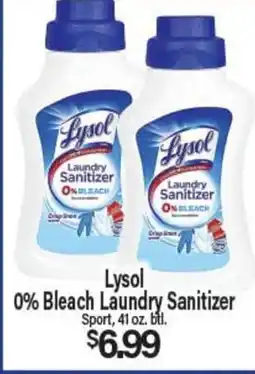 Angelo Caputo's Fresh Market Lysol 0% Bleach Laundry Sanitizer offer