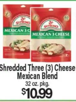 Angelo Caputo's Fresh Market Shredded Three (3) Cheese Mexican Blend offer